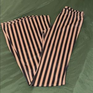 PLT Stripe Wide Leg Pants